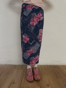 Blumen Wickelrock M - Kleiderhaufen - Default Title