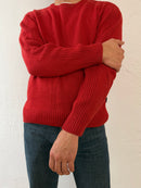 Sweater Blue Seven Red Classic Crewneck Unisex – M