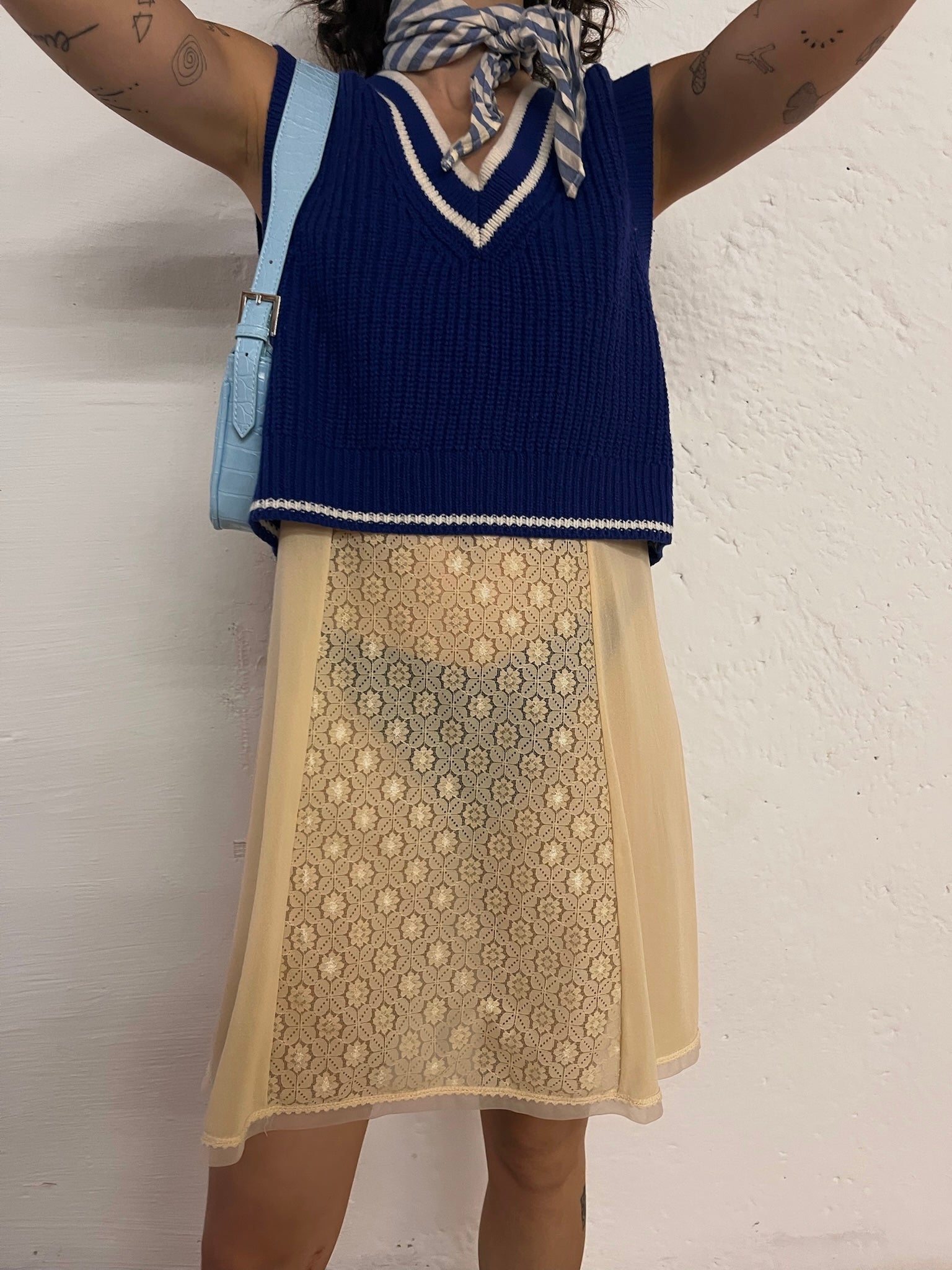 Spitzenkleid durchsichtig M - Kleiderhaufen - Default Title