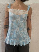 Y2K Rüschen Top S/M - Kleiderhaufen - Default Title