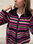 Gestreifte Strickweste - Kleiderhaufen - Default Title