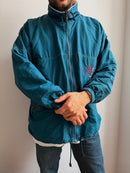 Vintage Oversized Löffler Track Jacket Blues Unisex - L