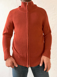Cardigan CollectionL Rust Orange Unisex – L