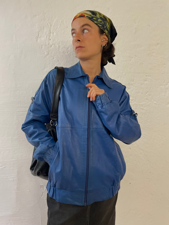 Vintage Lederjacke Saint James M