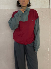 Retro Sweater Quarter Zip - Kleiderhaufen - Default Title