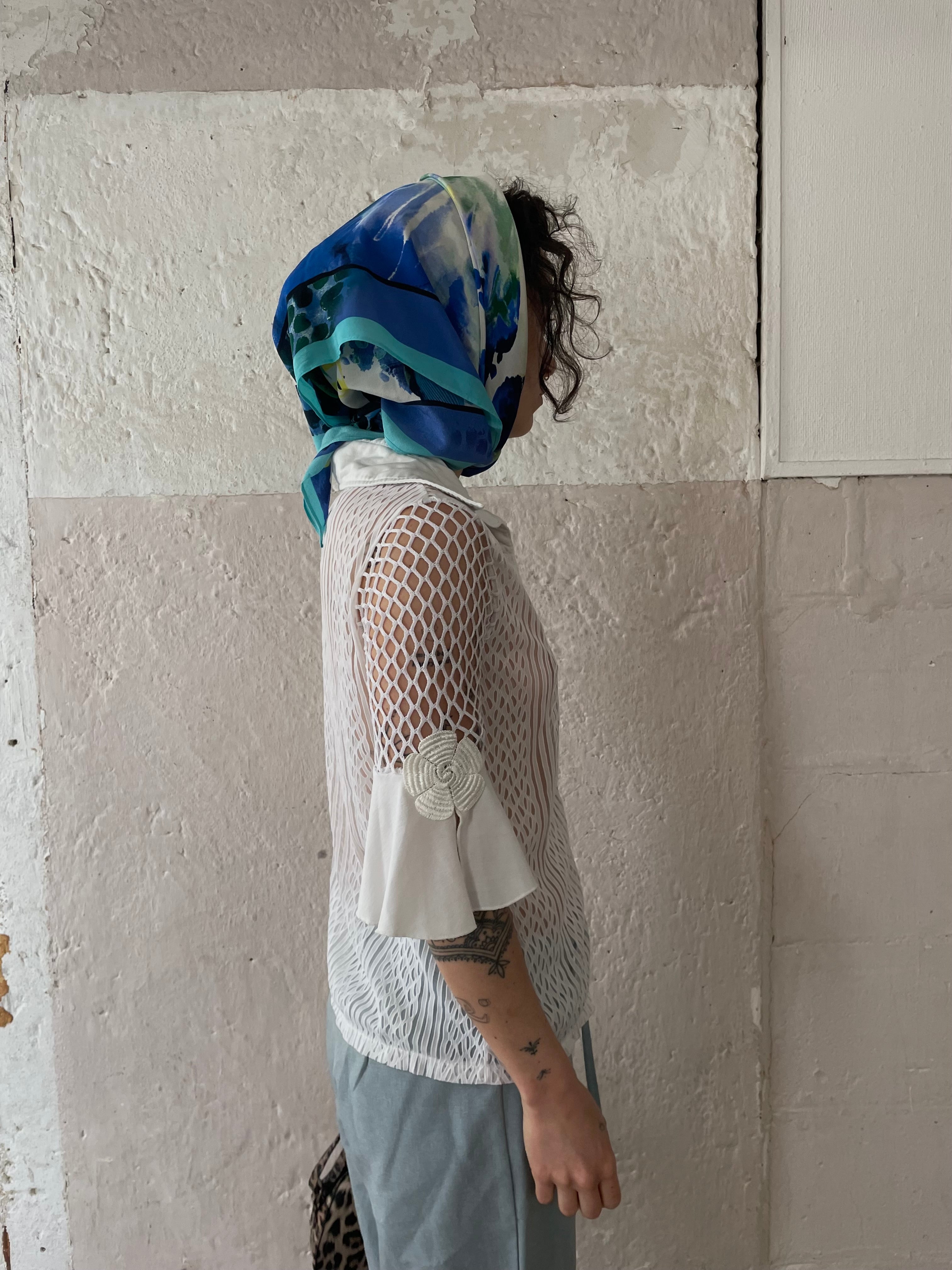 Kopftuch kleine Fische - Kleiderhaufen - Default Title