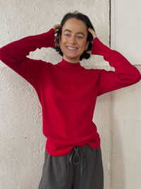 Rotes longsleeve - Kleiderhaufen - Default Title