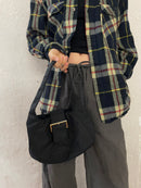 Vintage Stoff Hemd Unisex L - Kleiderhaufen - Default Title