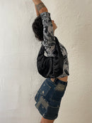 Y2K Vintage Jeans Skirt M