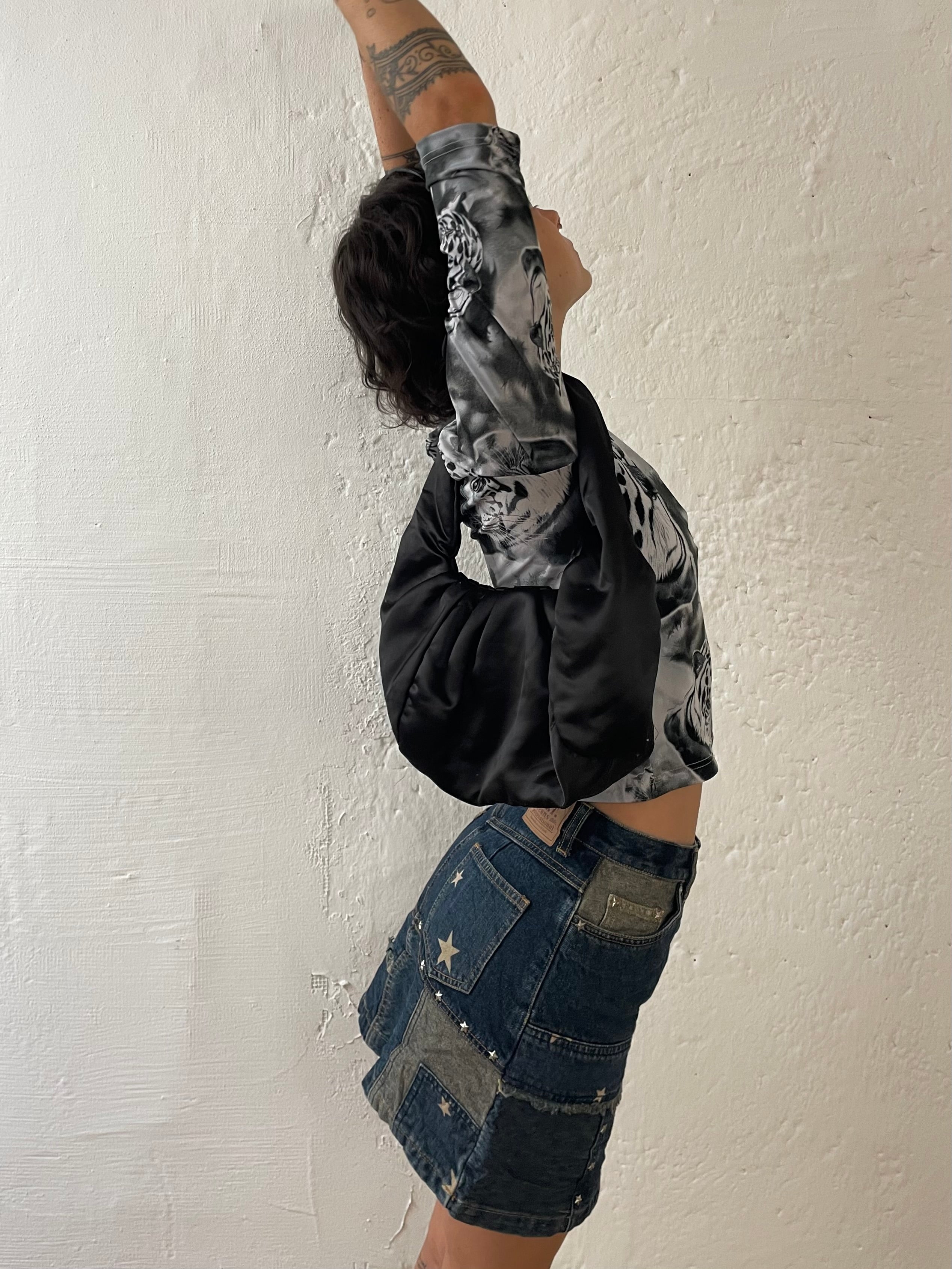 Y2K Vintage Jeans Skirt M