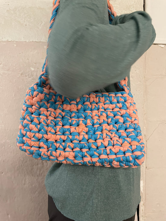 Super sweet Bag blau & rosa