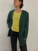 Vintage Meico Lightweight Linen Jacket Green – M/L