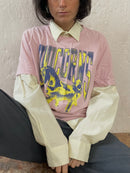 Langarm Creme Hemd - Kleiderhaufen - Default Title