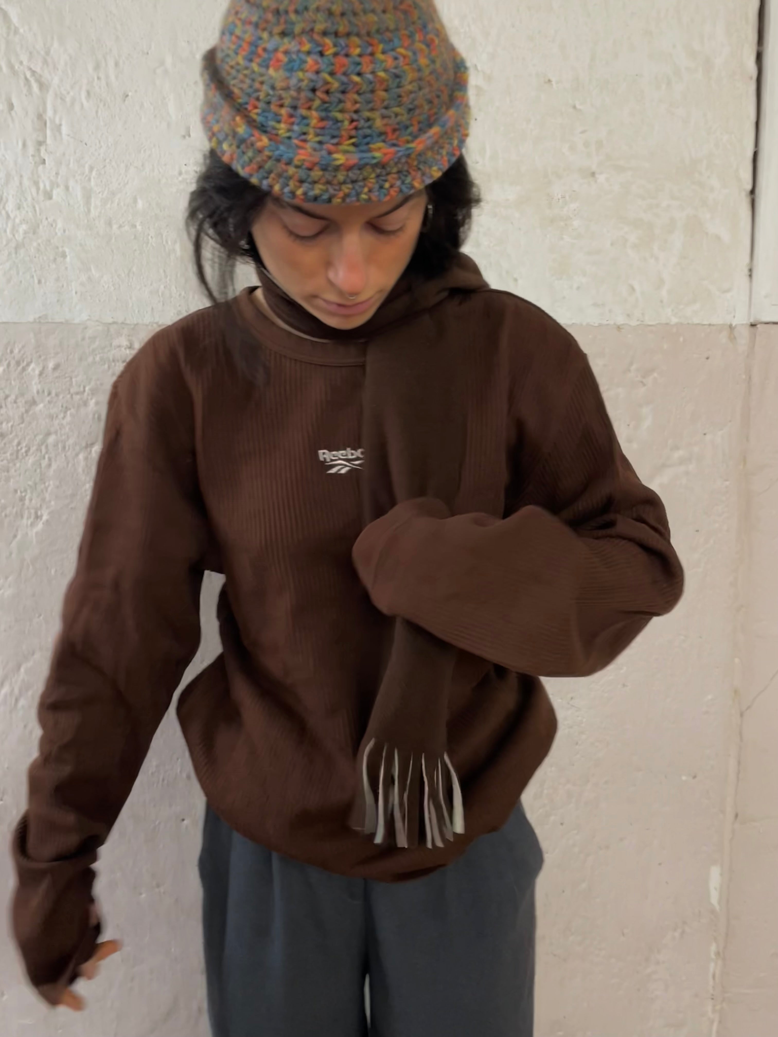 2 für 1 Schaal braun & weiß - Kleiderhaufen - Default Title