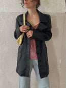 Vintage Ledermantel M