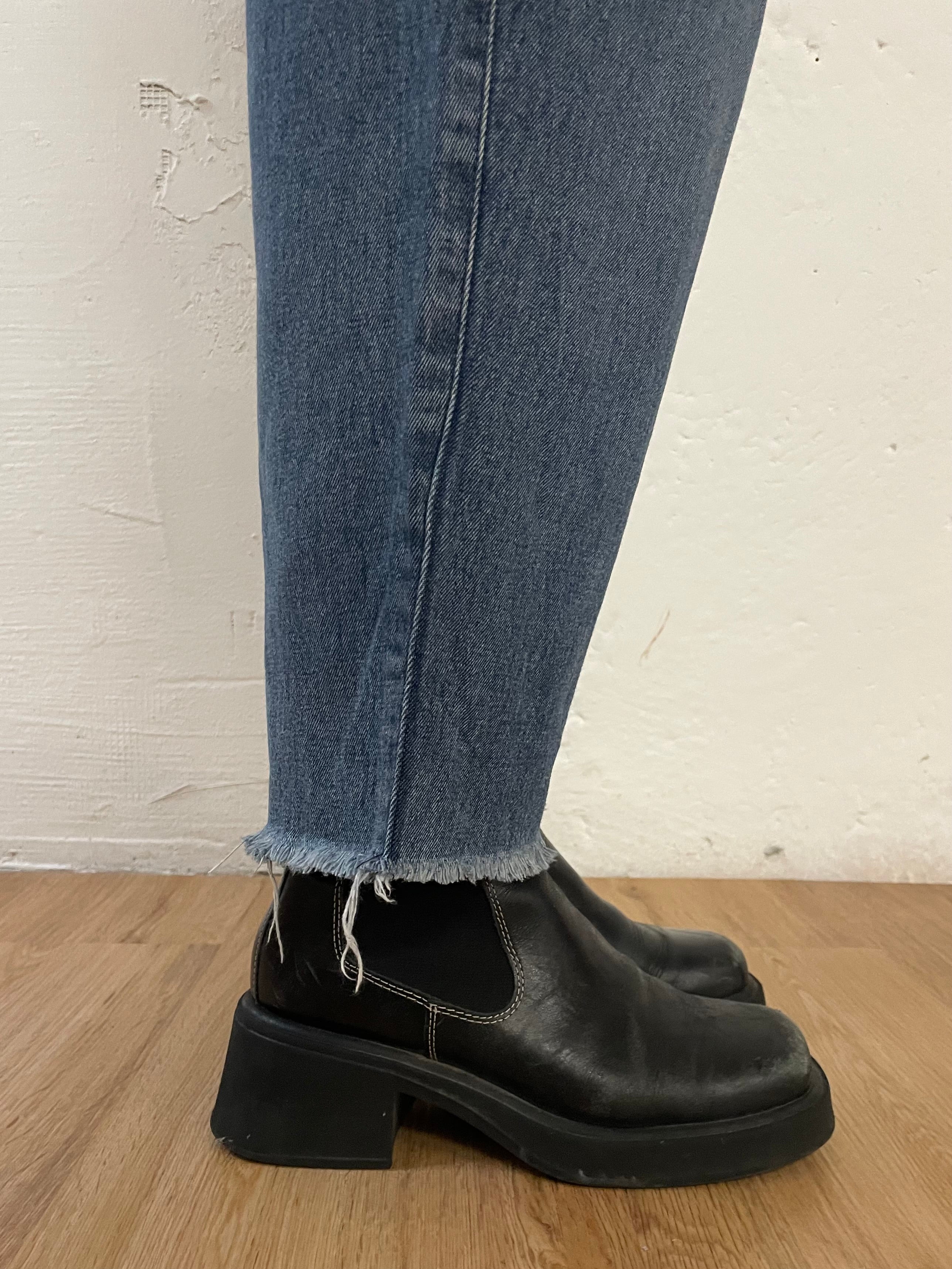 Happy Heidemann Jeans with Patch 100% Cotton Blue – D40