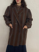 Vintage Makyta Luxury Coat Wool Blend Winter – L