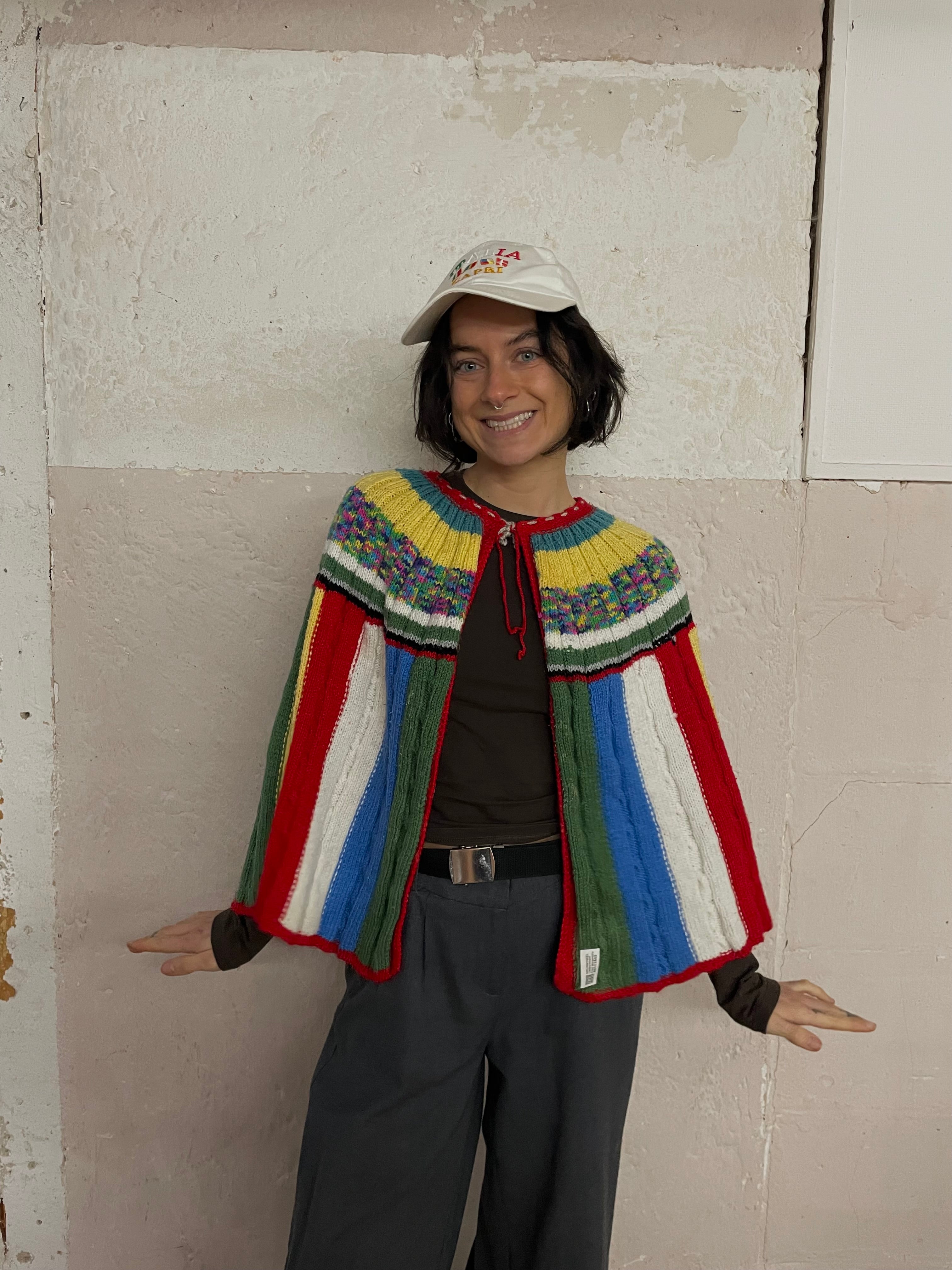 Wunderschöner Poncho Handmade - Kleiderhaufen - Default Title