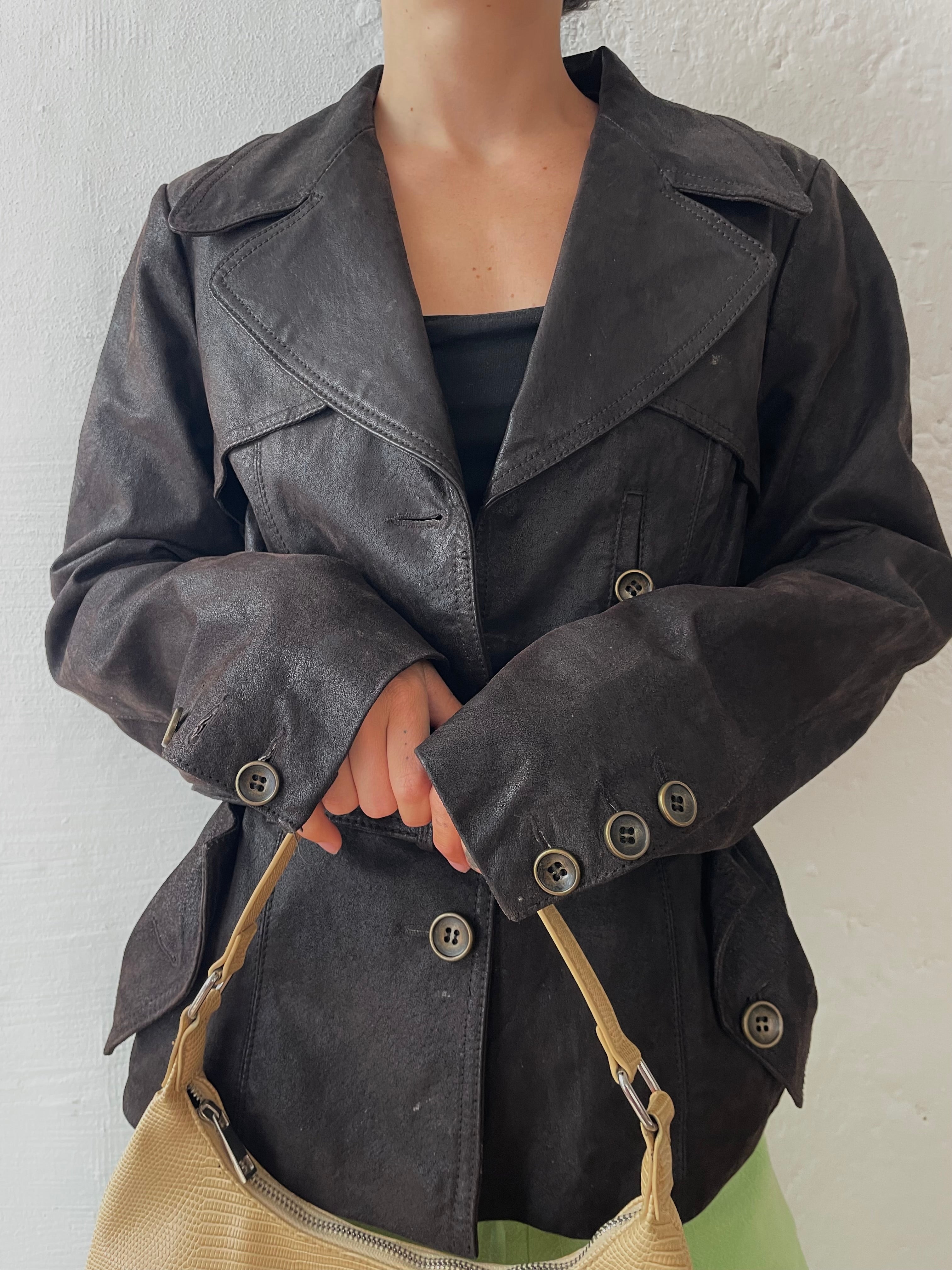 Vintage Lederjacke M