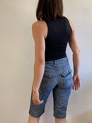 Shorts Vintage Denim Summer High Waist Blue Tom Thompson Women – M