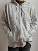 Cap Sweater Jacket Grey Unisex - XL