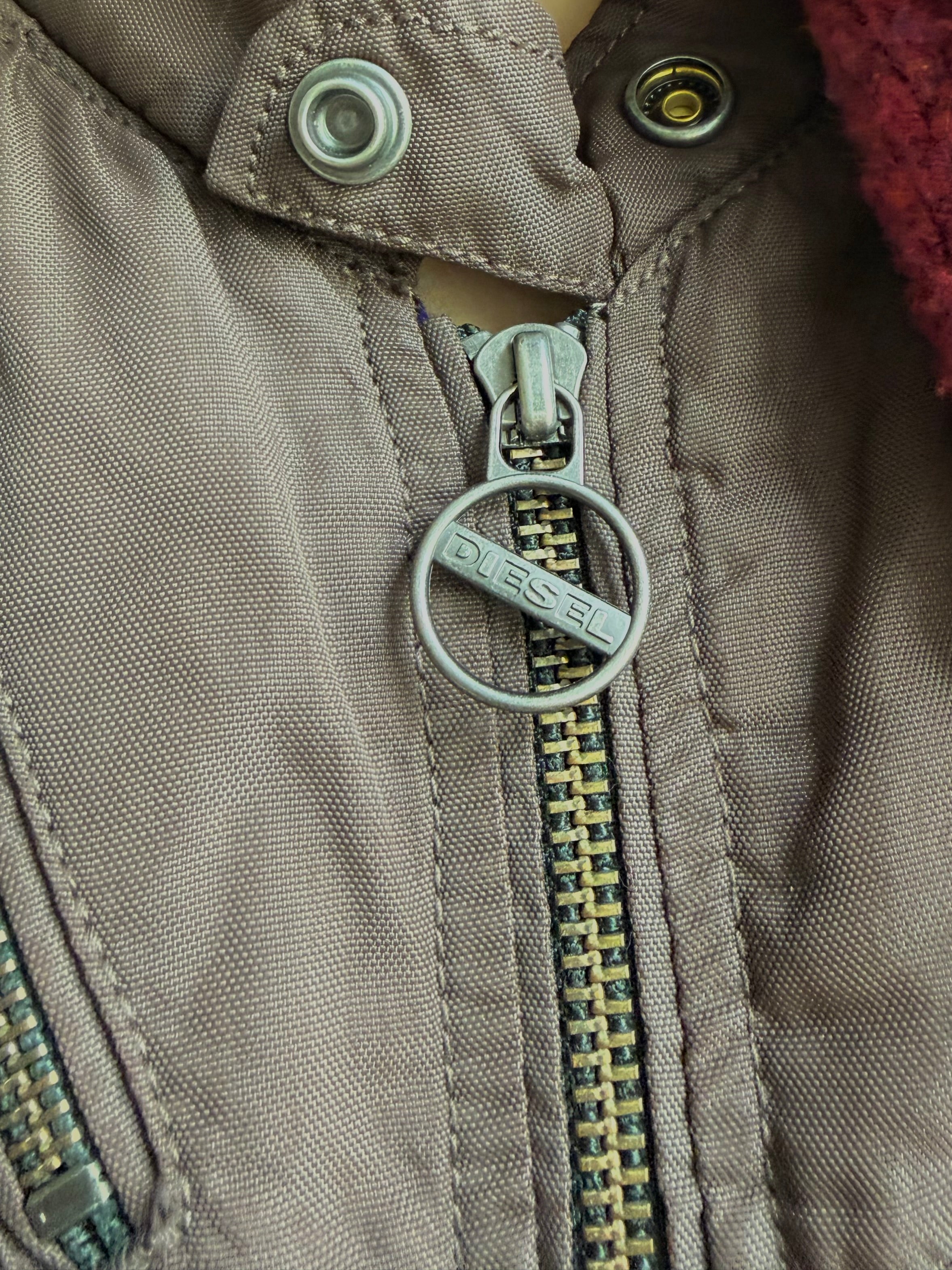 Diesel Jacket Brown and Purple Unisex - M