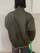 Lederjacke kann als Weste getragen werden - Kleiderhaufen - Default Title