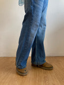 Jeans Vintage Blue Cotton John F. Gee Unisex – M