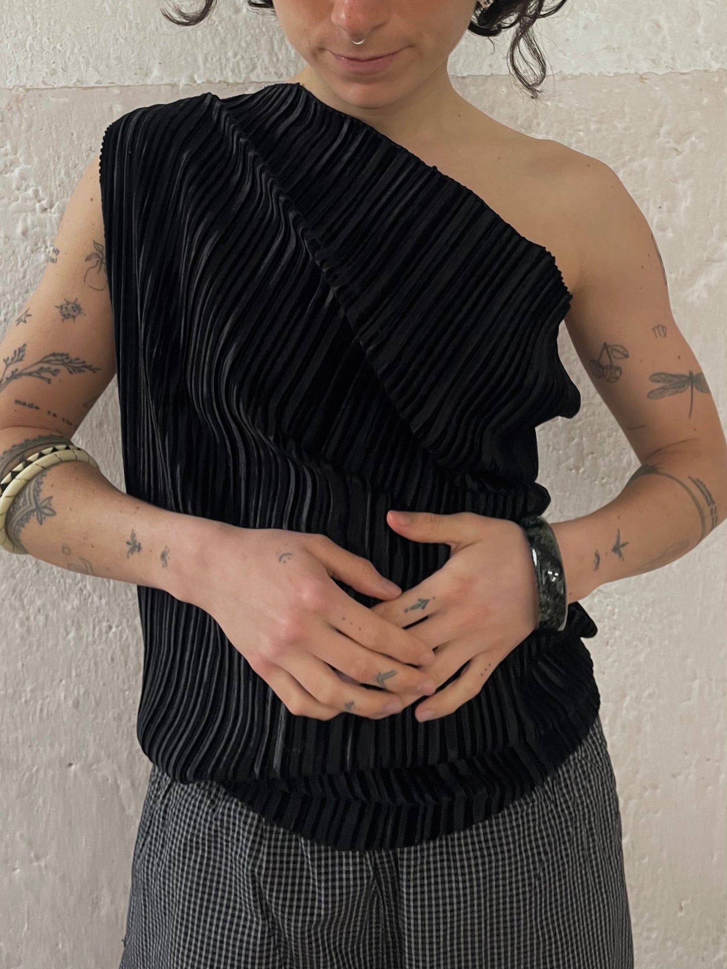 Vintage top black S