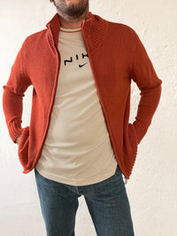 Cardigan CollectionL Rust Orange Unisex – L