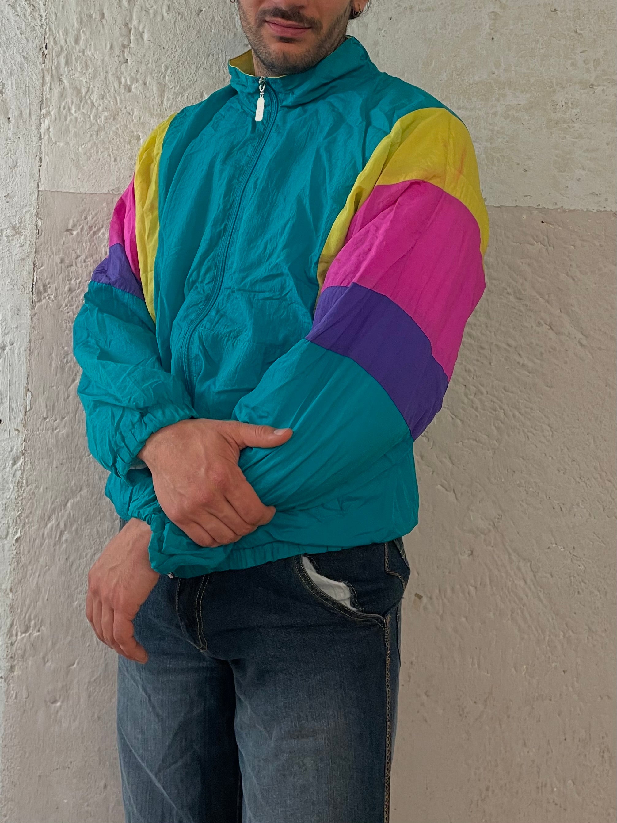 Vintage Sportjacke M - Kleiderhaufen - Default Title