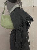 super schöner grauer Schal - Kleiderhaufen - Default Title