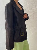 Vintage Lederjacke M