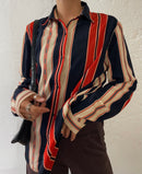 Vintage Spätsommer Hemd L