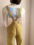 Sweat Life Overalls with adjustable side buttons 100% Cotton Brown Unisex - XL