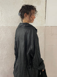 Dünne Lederjacke Black L - Kleiderhaufen - Default Title