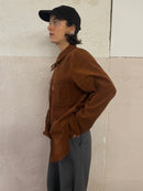 Brown Wesley Shirt - Kleiderhaufen - Default Title