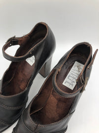 Extreme Leder Hohe Schuhe - Kleiderhaufen - Default Title