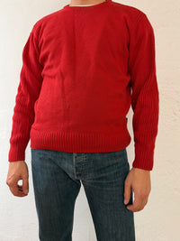 Sweater Blue Seven Red Classic Crewneck Unisex – M