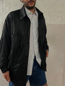 Dünne Lederjacke Black L - Kleiderhaufen - Default Title