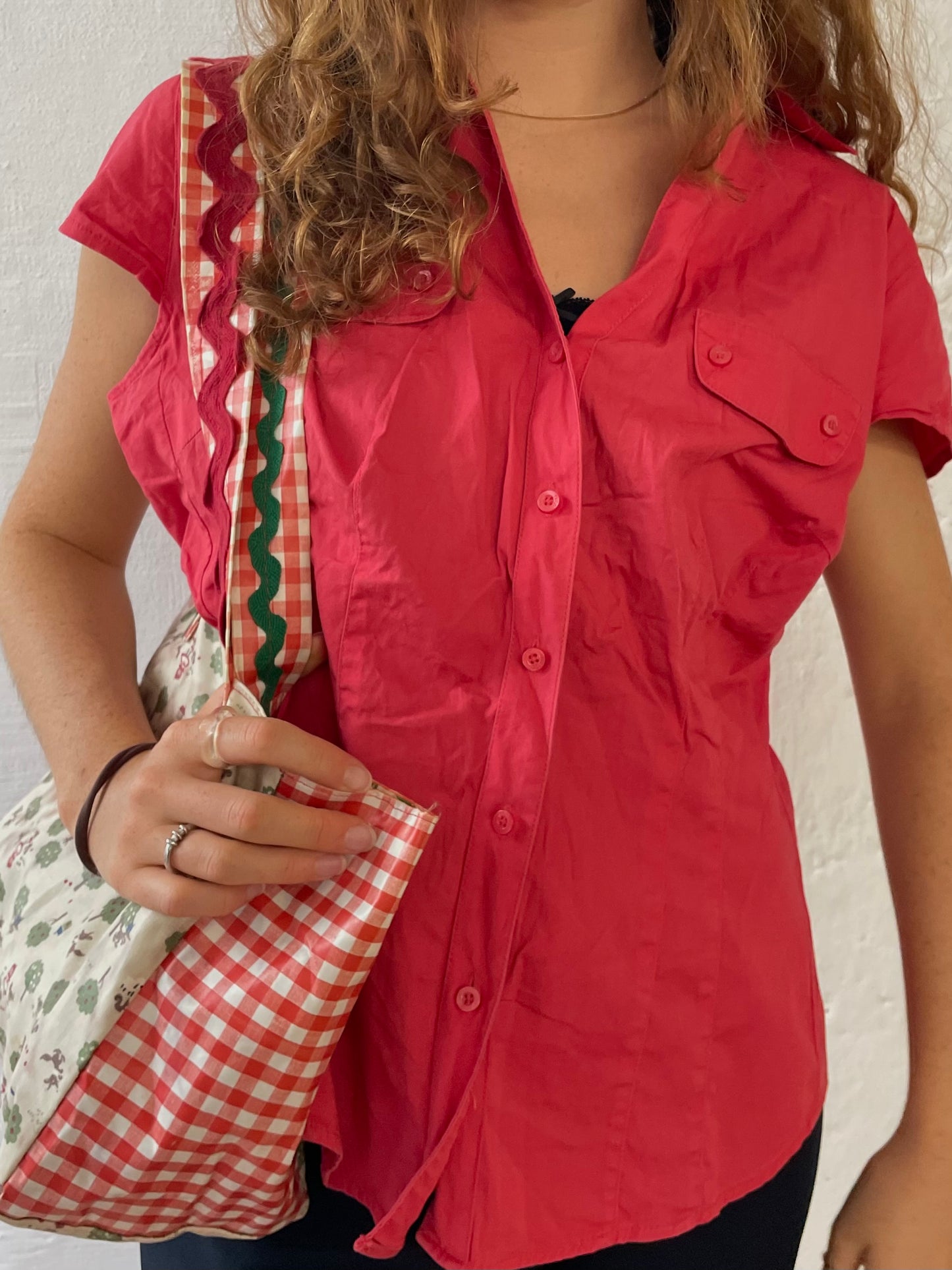 kurzarm Bluse