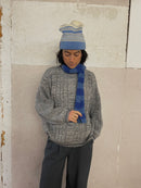 Grey Unisex Vintage Sweater - Kleiderhaufen - Default Title