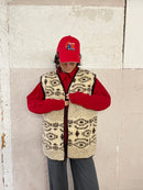 Vintage Reine Schurwolle Weste - Kleiderhaufen - Default Title