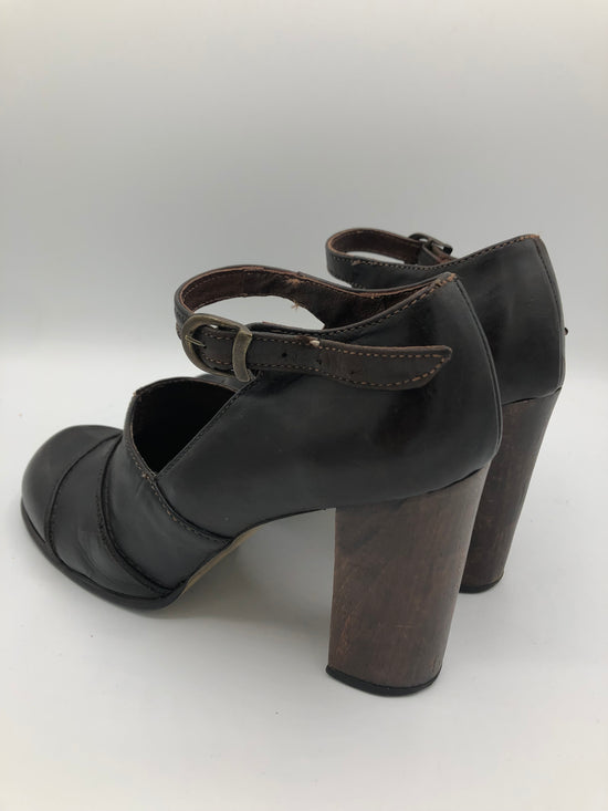 Extreme Leder Hohe Schuhe