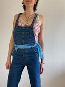 Overall Vintage Dungarees Blue Cotton Struggle’s UnisexPants – 32/34