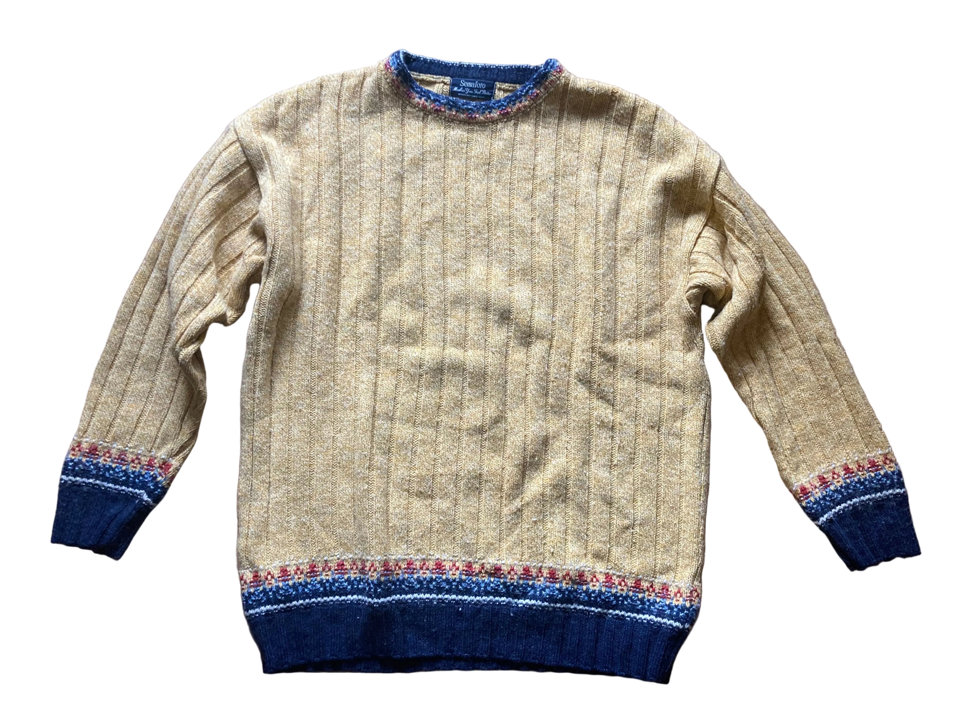 Pullover Semaforo Oversized Sweater Unisex – M