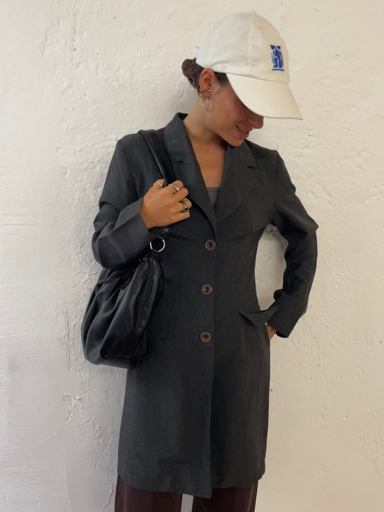 Dunkelgrauer Blazer M