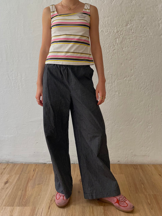 Y2K Top mit Glitzerkrone S