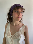 Earmuffs Vintage Purple Pink Wool Unisex – One Size