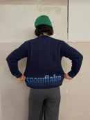 Bart Simpson Snowflake Unisex Pullover - Kleiderhaufen - Default Title